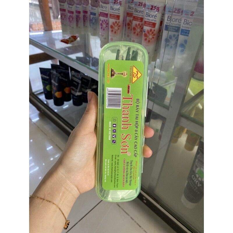 bộ lấy ráy tai 8 món thanh sơn