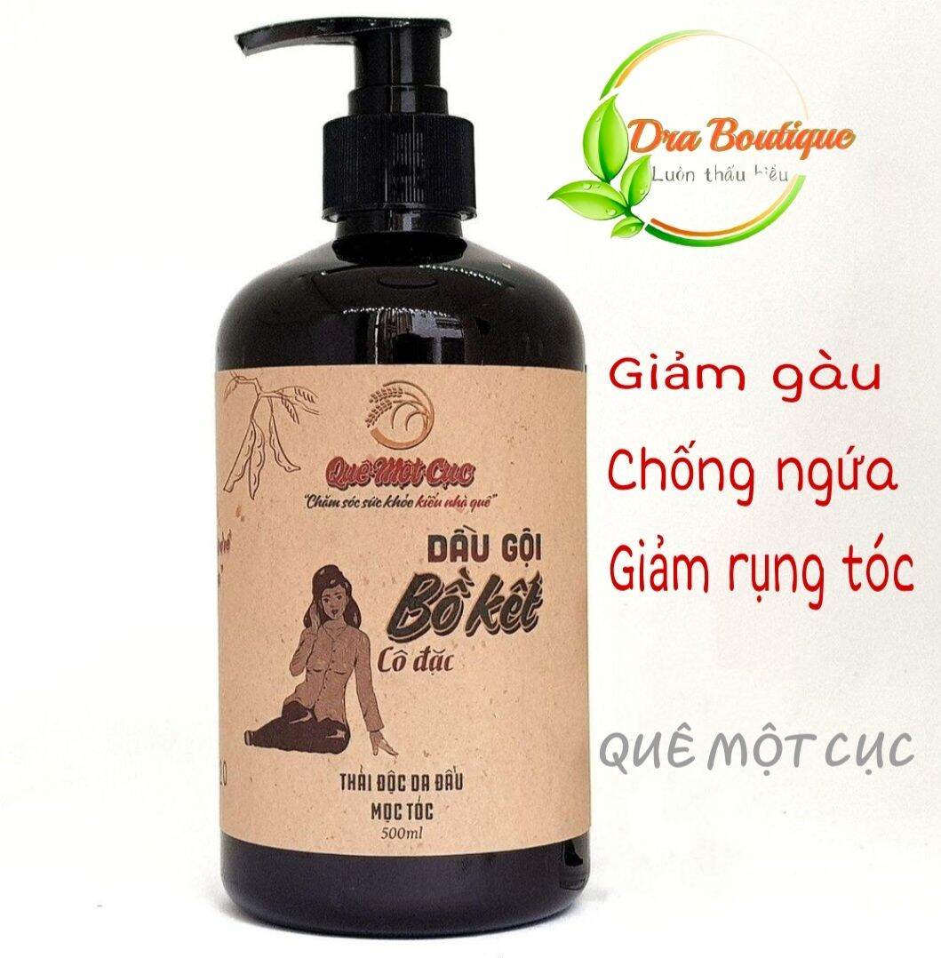 Quê Một Cục 🍀Dầu Gội Bồ Kết Cô Đặc🍀 Ngăn Ngừa Gàu Rụng Tóc