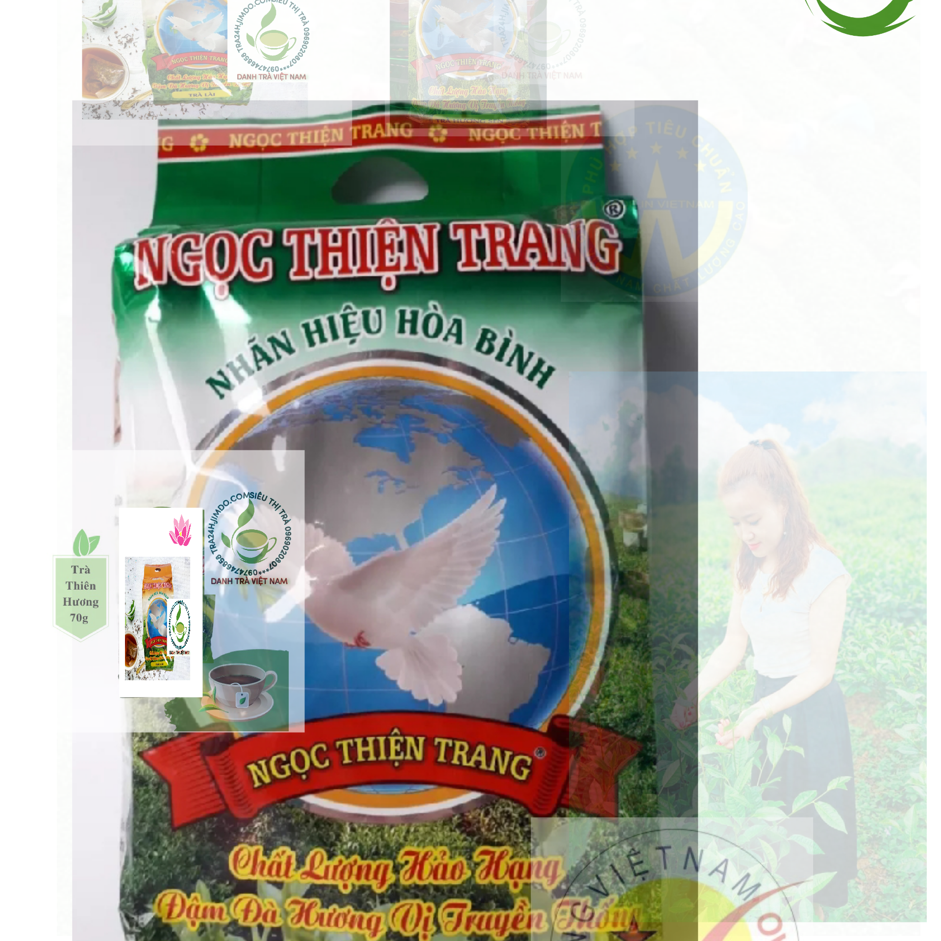 [HCM]TRÀ LÓC NGỌC THIÊN TRANG   LÀI 420G