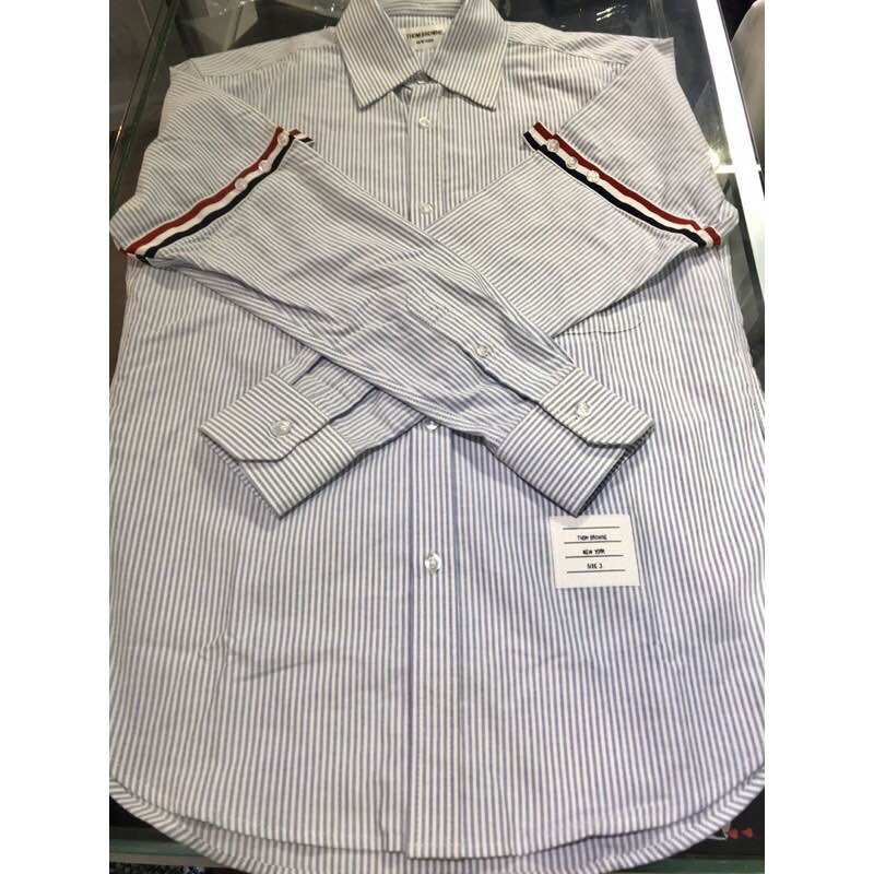 Áo sơ mi Thom Brown cao cấp xanh biển