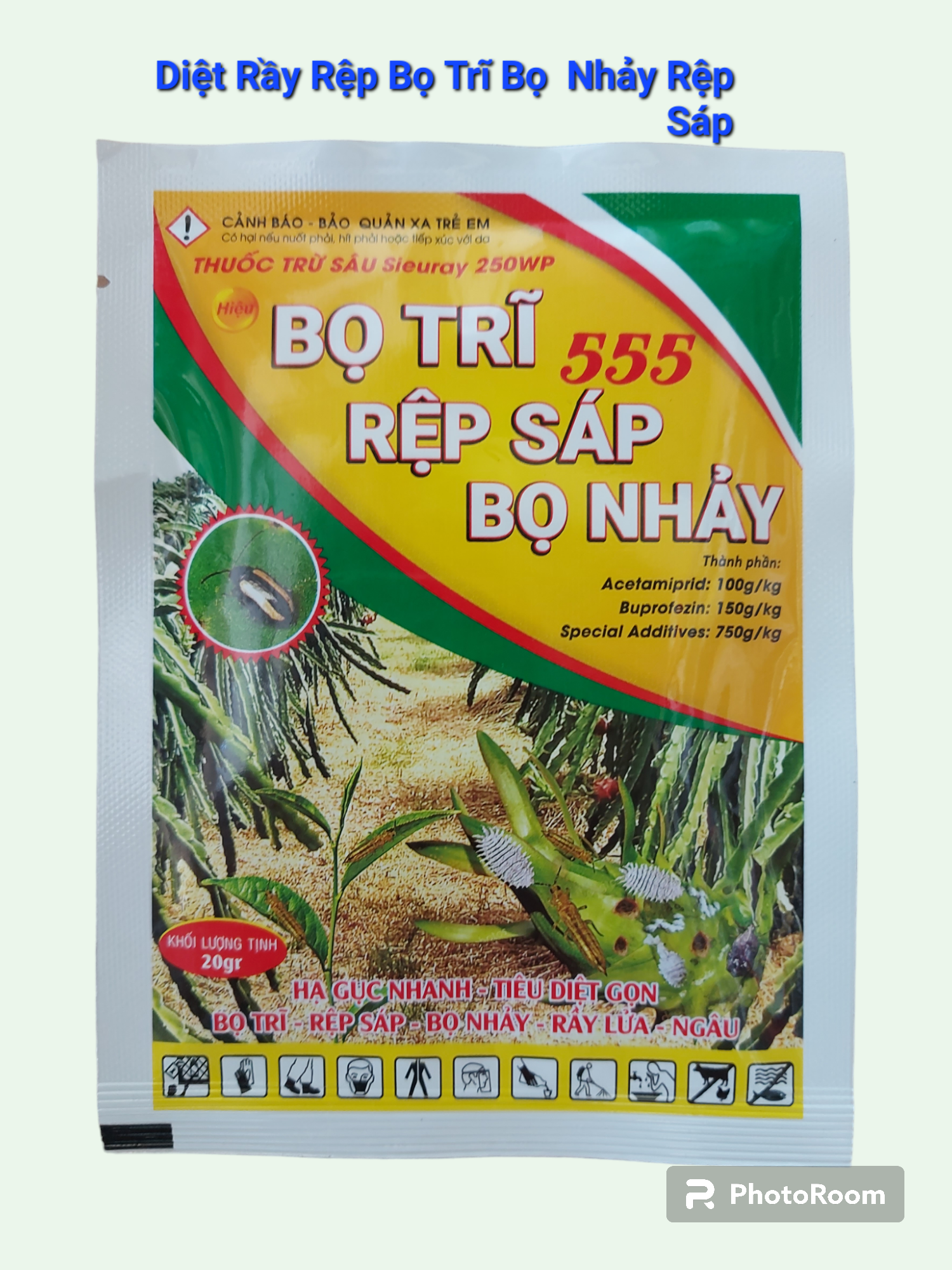 Bọ trĩ rệp sáp 555