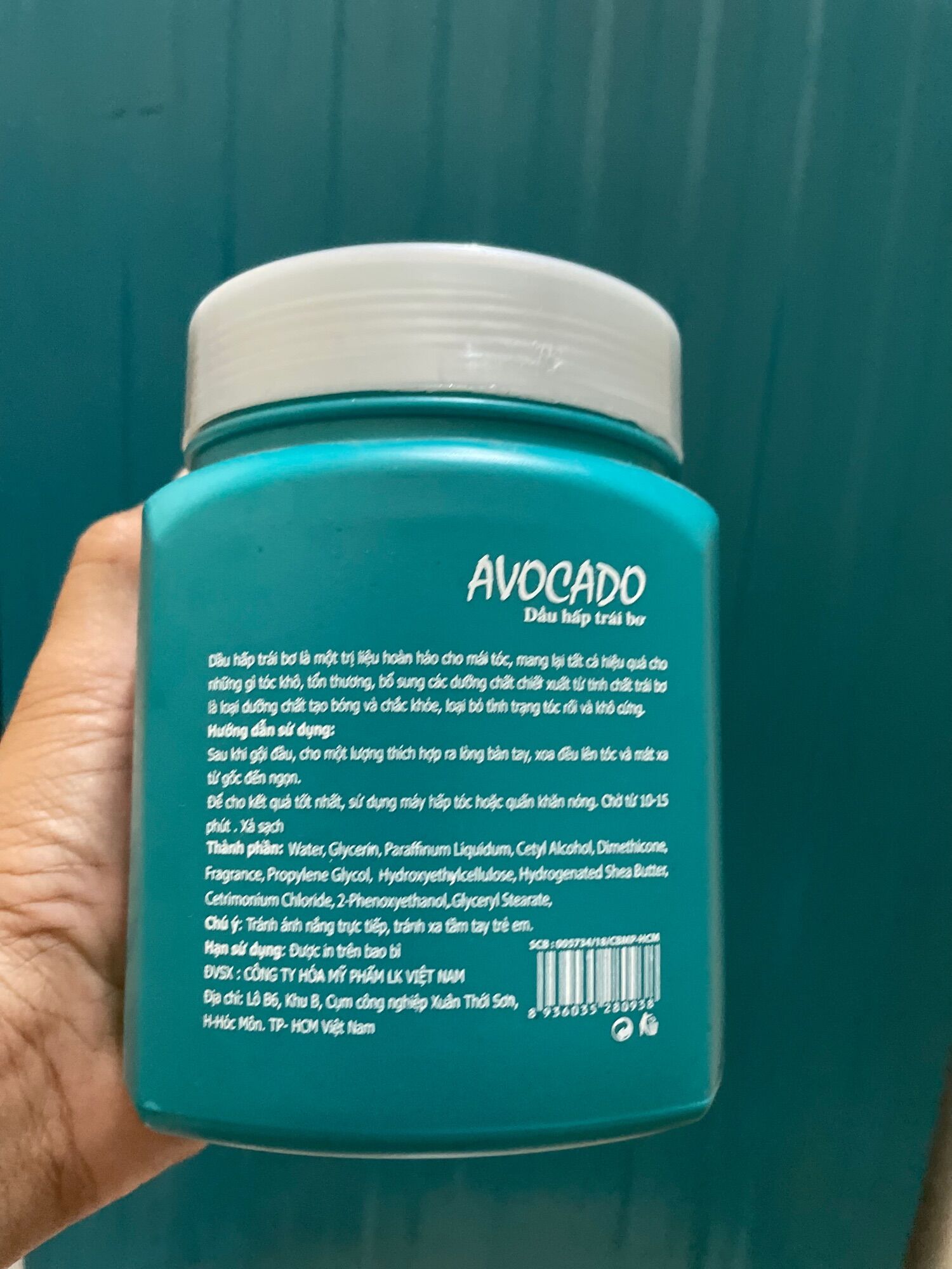 [HCM]Hấp Ủ xả tóc Ủ xả tóc AVOCADO Hương bơ - 1000ml