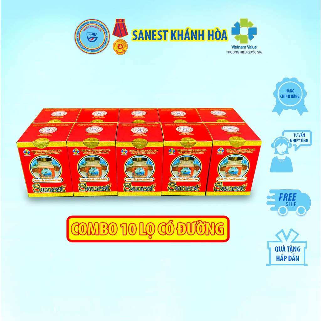Nước yến sào khánh hòa sanest lọ 70ml, 1 lọ - 002