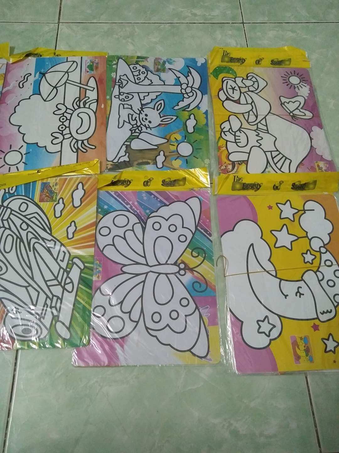 5 TRANH CÁT A4 CÓ SẴN  CÁT