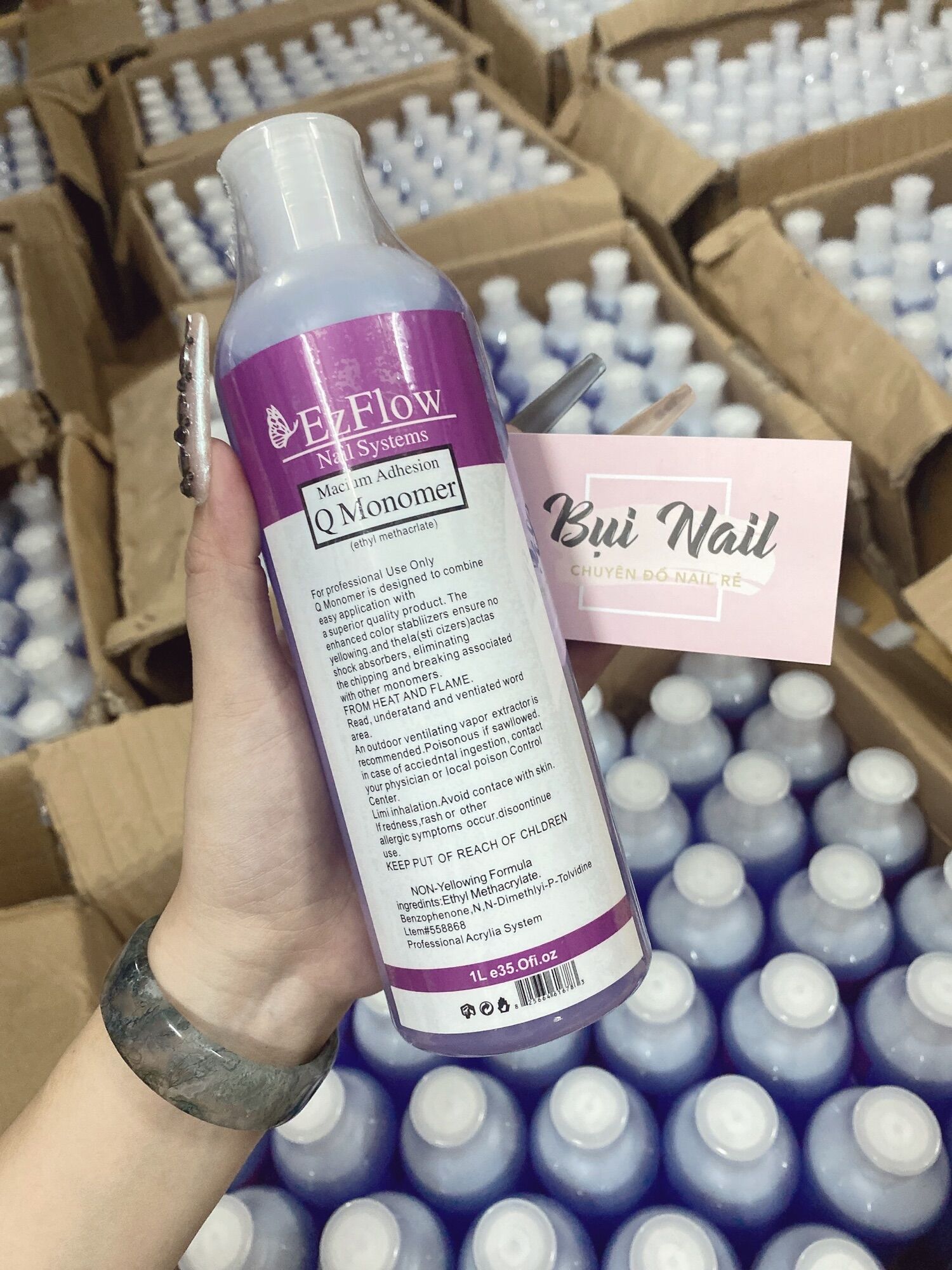 Dung dịch lh nước màu tím ezflow 500ml