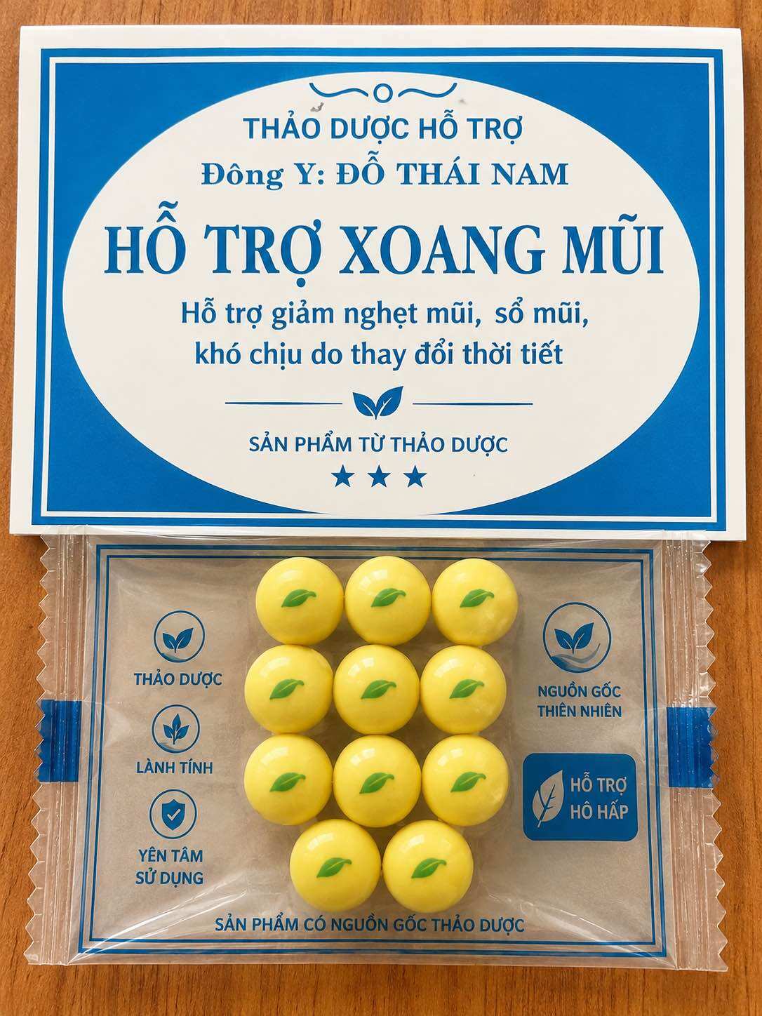 ĐỖ THÁI NAM – THẢO DƯỢC HỖ TRỢ XOANG MŨI 100goi