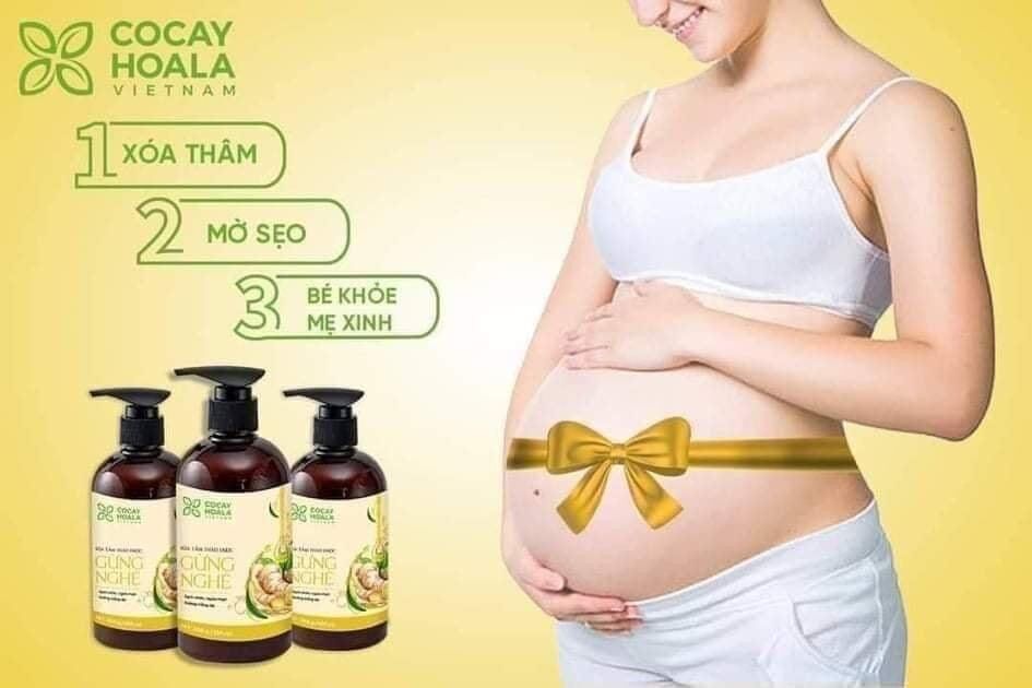 Sữa tắm Gừng nghệ