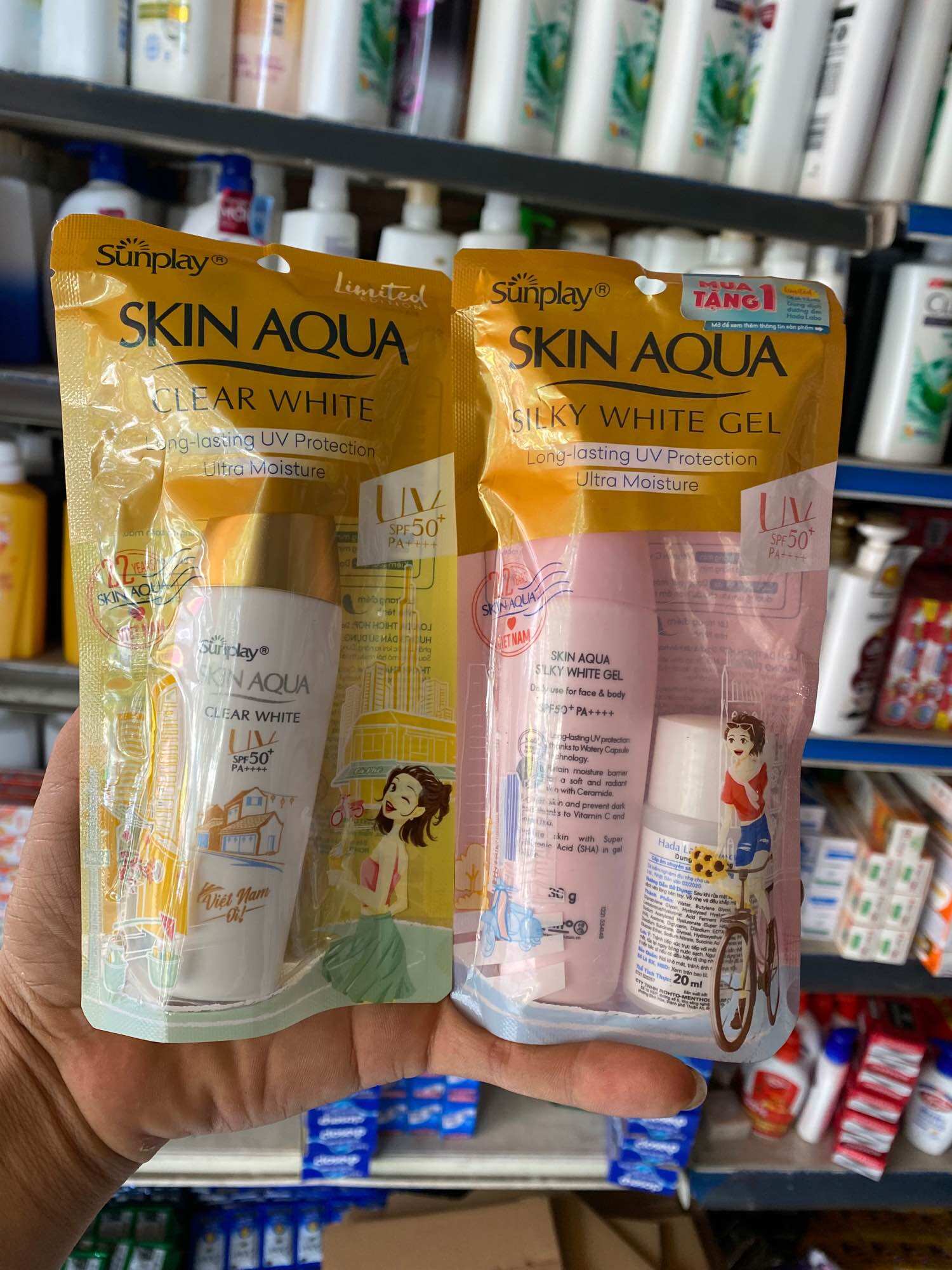 Kem chống nắng skin aqua 30g