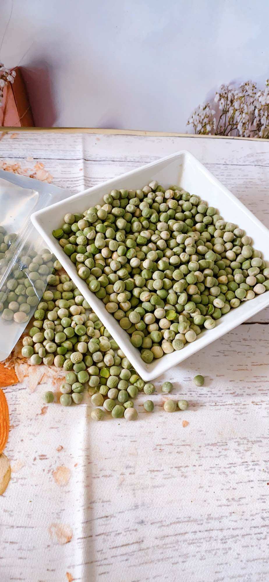 500G Đậu hà lan hữu cơ làm sữa