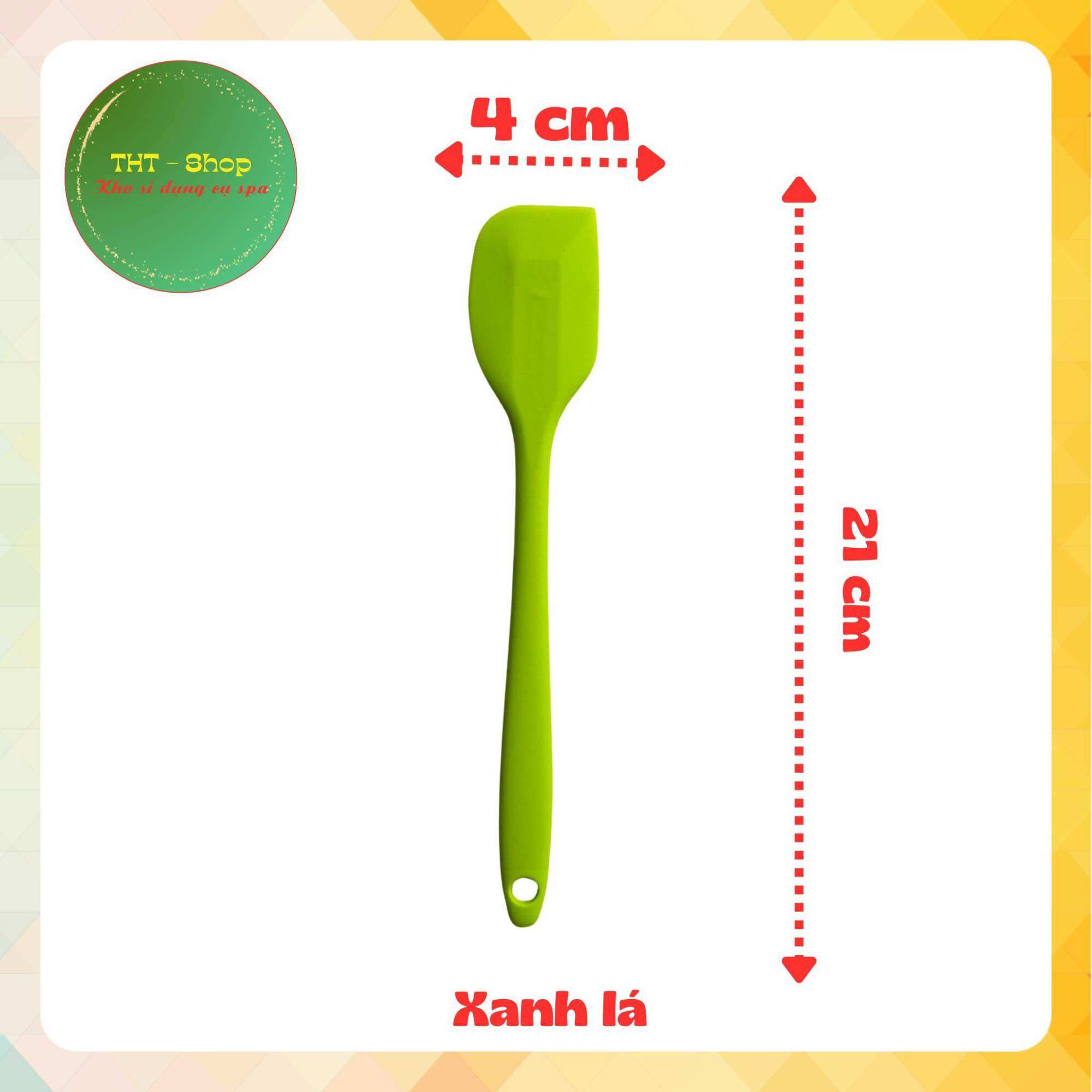 Cây phới múc kem-màu đỏ