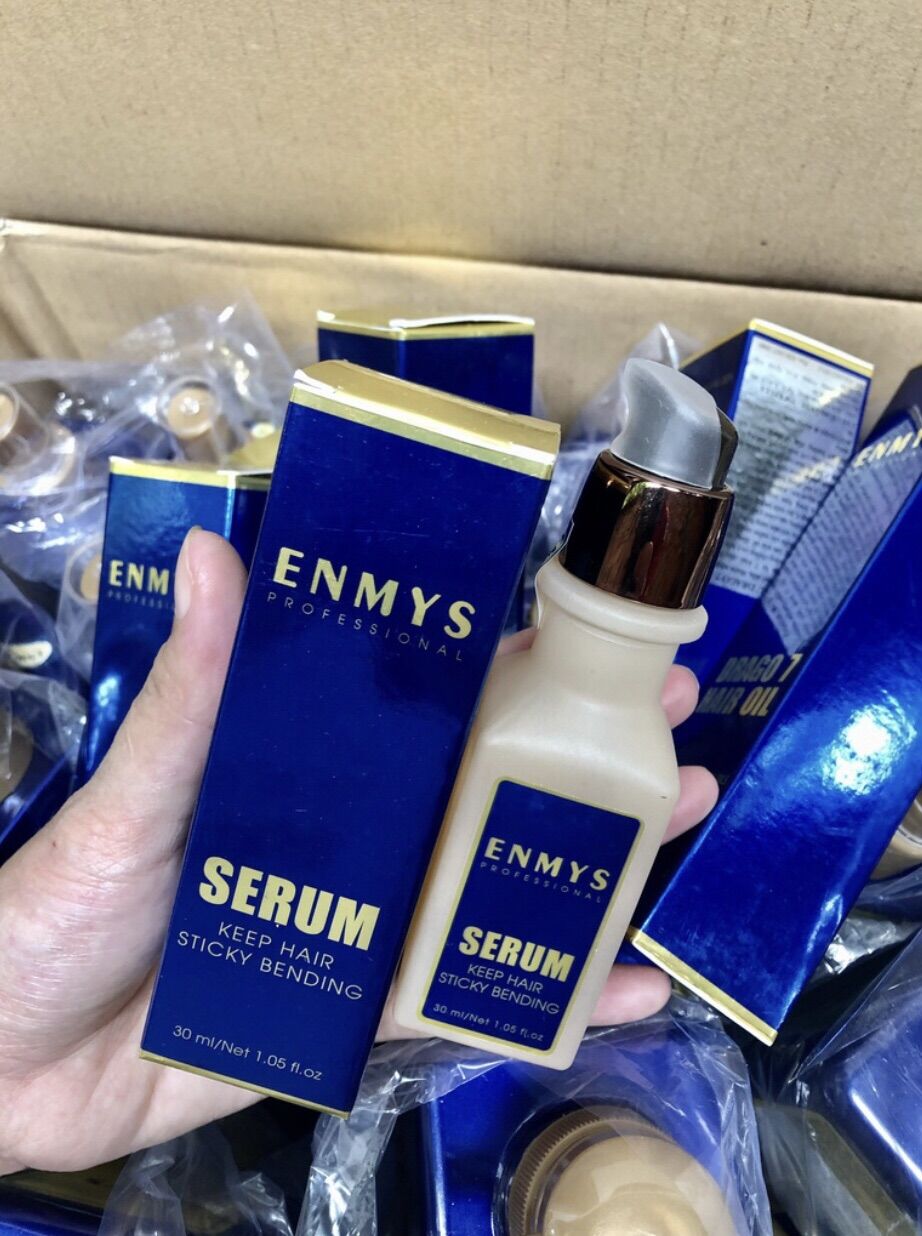 Serum giữ nếp tóc enmys 30ml - giúp giữ nếp tóc - tạo độ bồng bềnh cho tóc