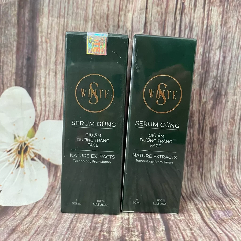 Serum gừng trắng da Swhite 50ml (mẫu mới ) hsd 2026