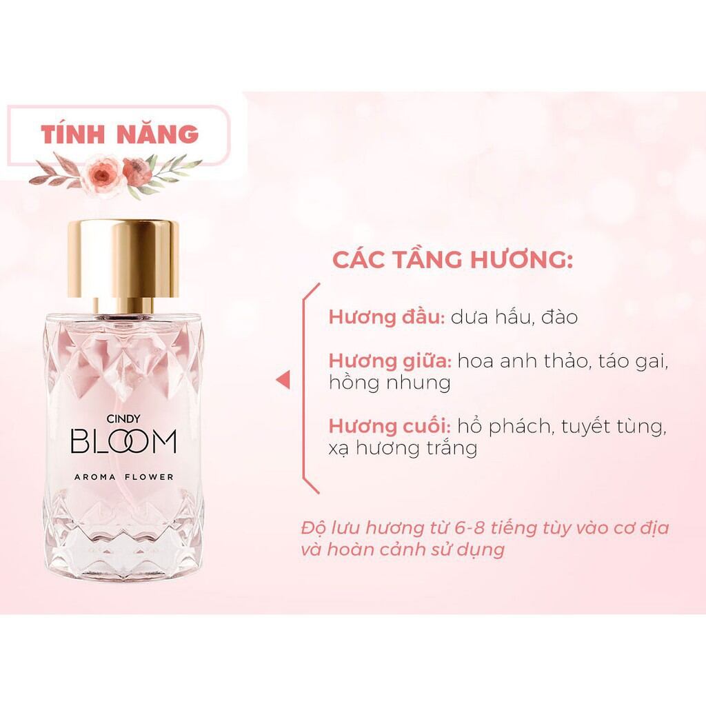 NƯỚC HOA CINDY BLOOM AROMA FLOWER