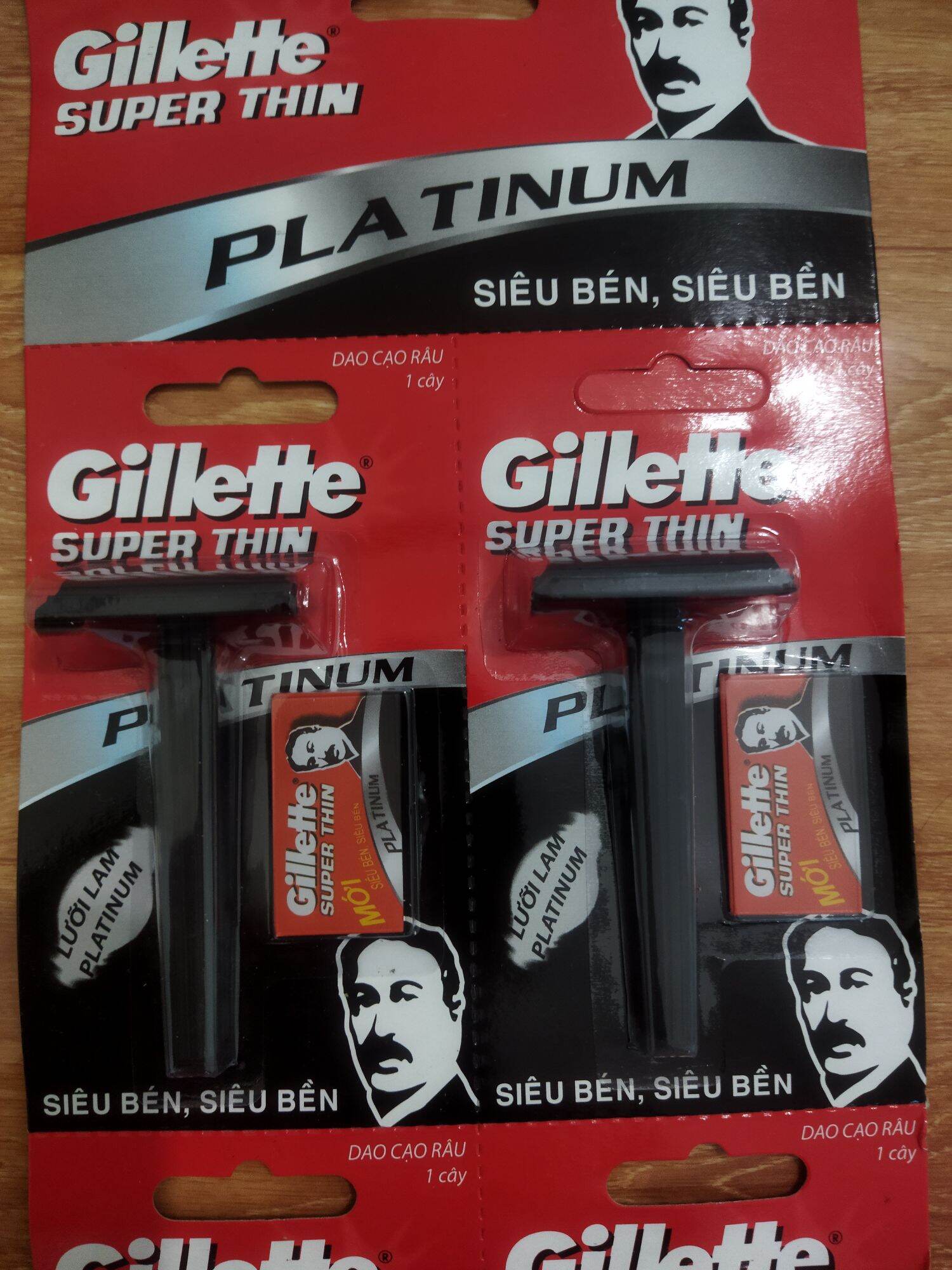 dao cạo râu gillette 1 vỉ ( 6cây) giá rẻ