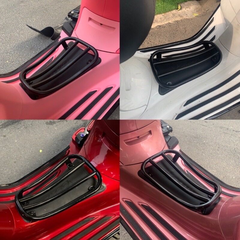 Js Manuf Ver 2 Style Pot Cover Made of Cnc Aluminum for Vespa Sprint, Primavera, Lx, S Iget Models