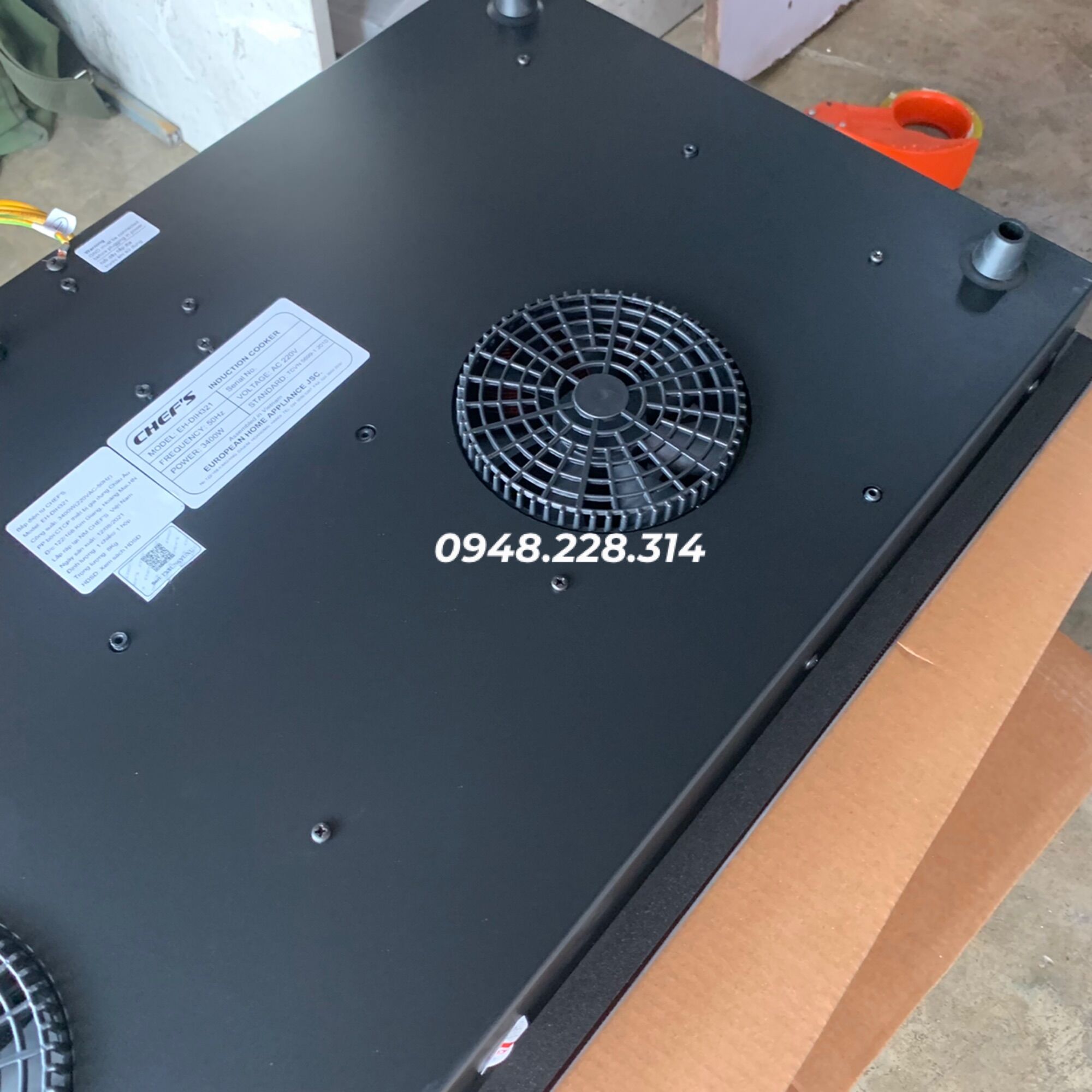 Bếp từ đôi Chefs DIH-321