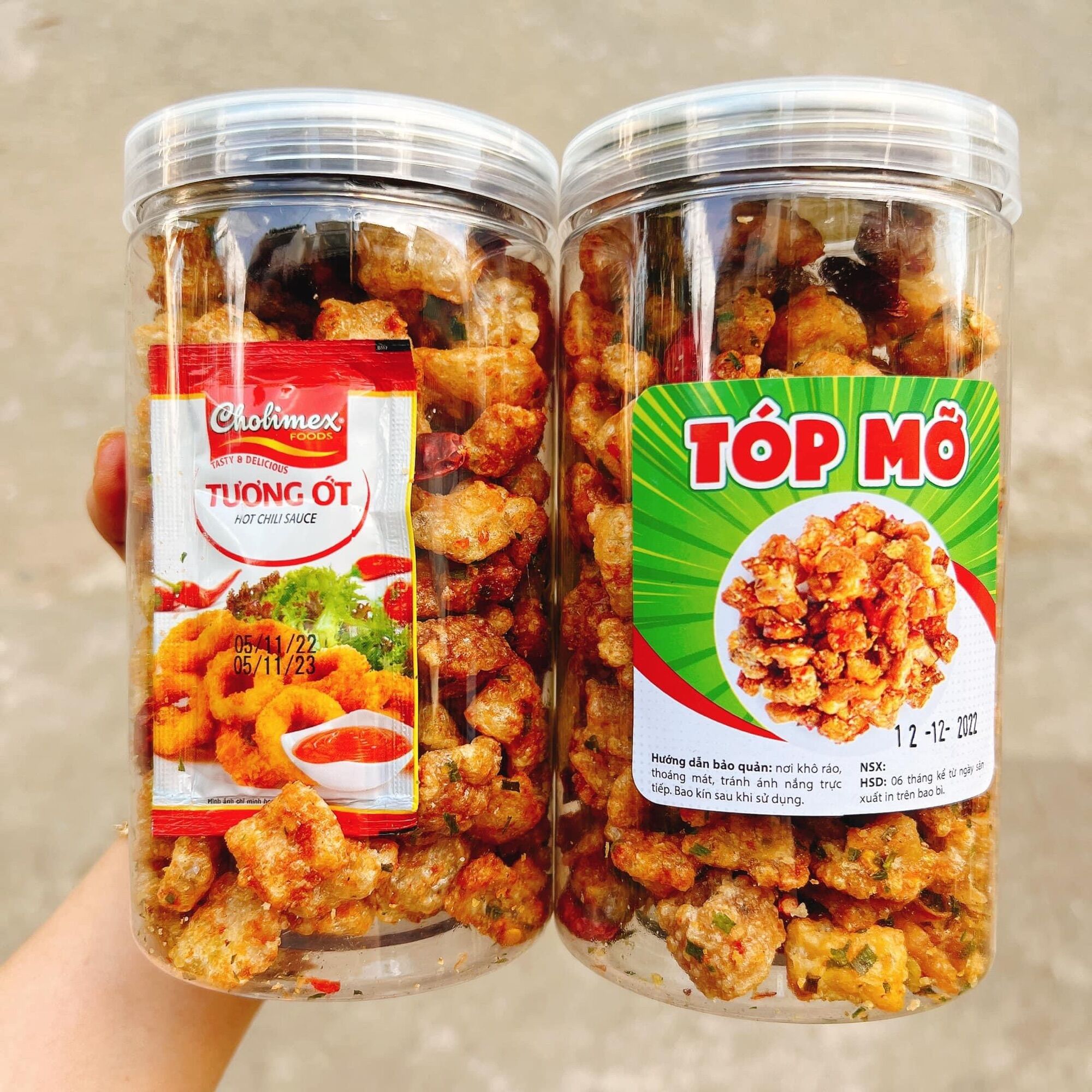 Tóp Mỡ Mắm Tỏi Hành hủ 230gr