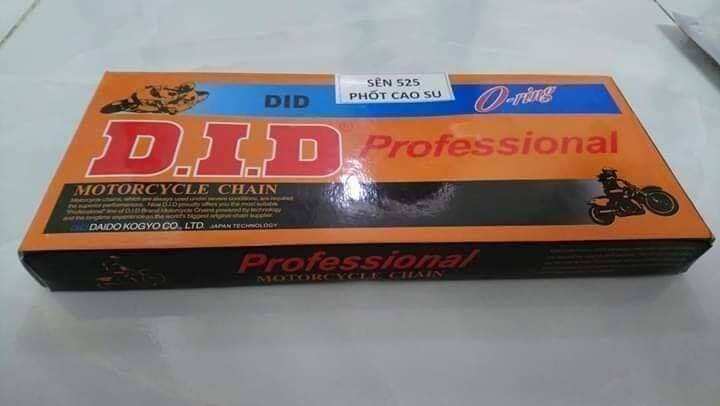 Sên 525 cho xe kawasaki z1000 - sản xuất tại nhật