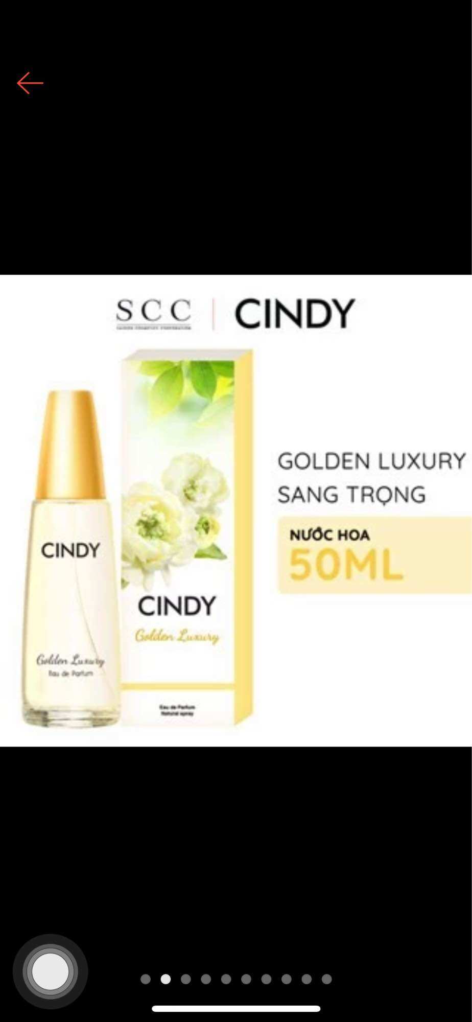 Nước Hoa Cindy Thơm Ngất Ngây 4 Màu 50ml