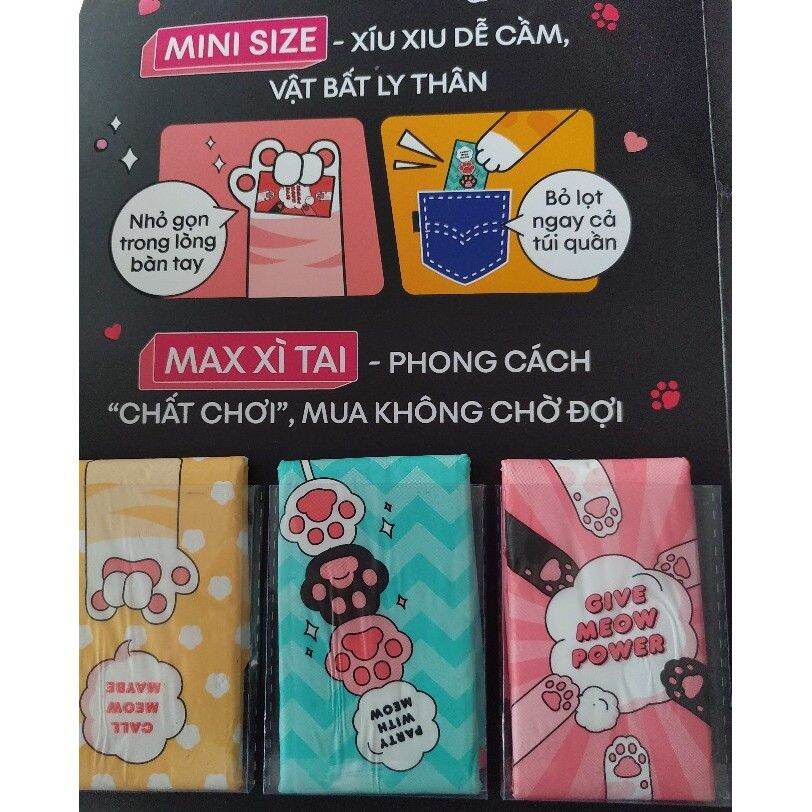 Băng vệ sinh Kotex MINI MEOW mới gói 8 miếng