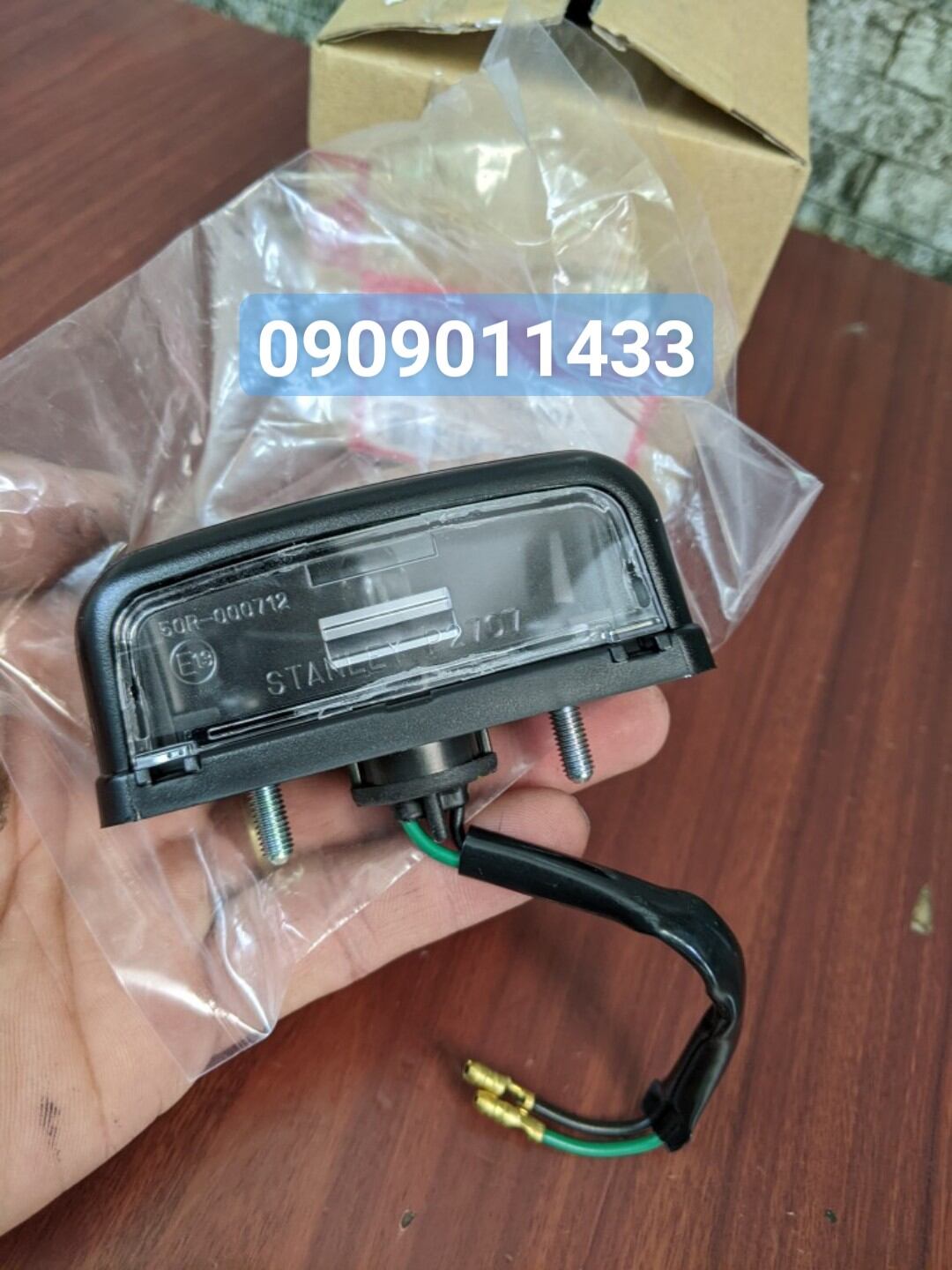Cụm đèn soi biển số các dòng xe Honda