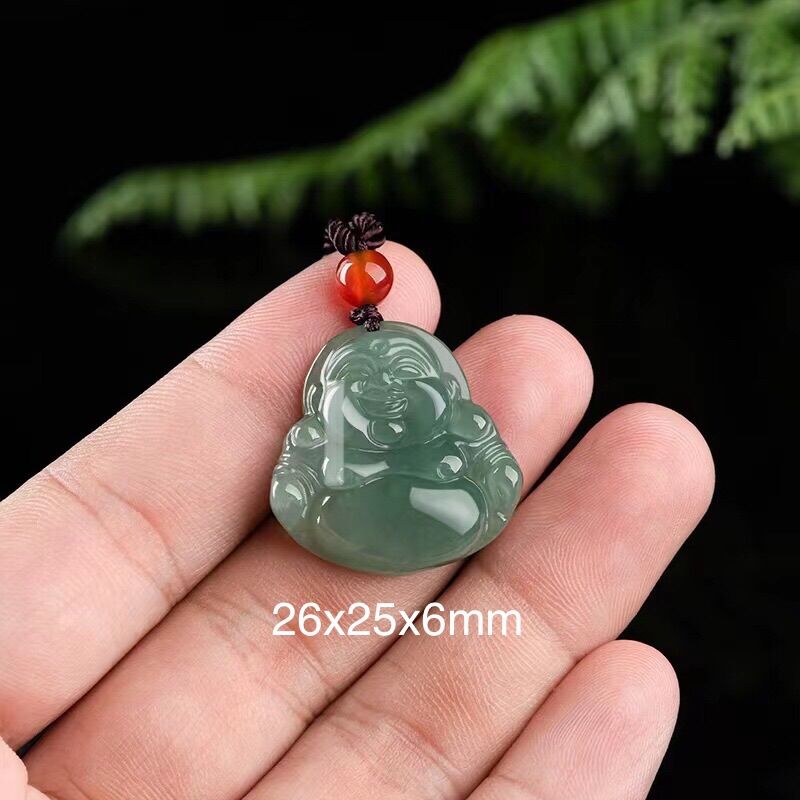 Phật di lạc ngọc cẩn thạch jadeite A
