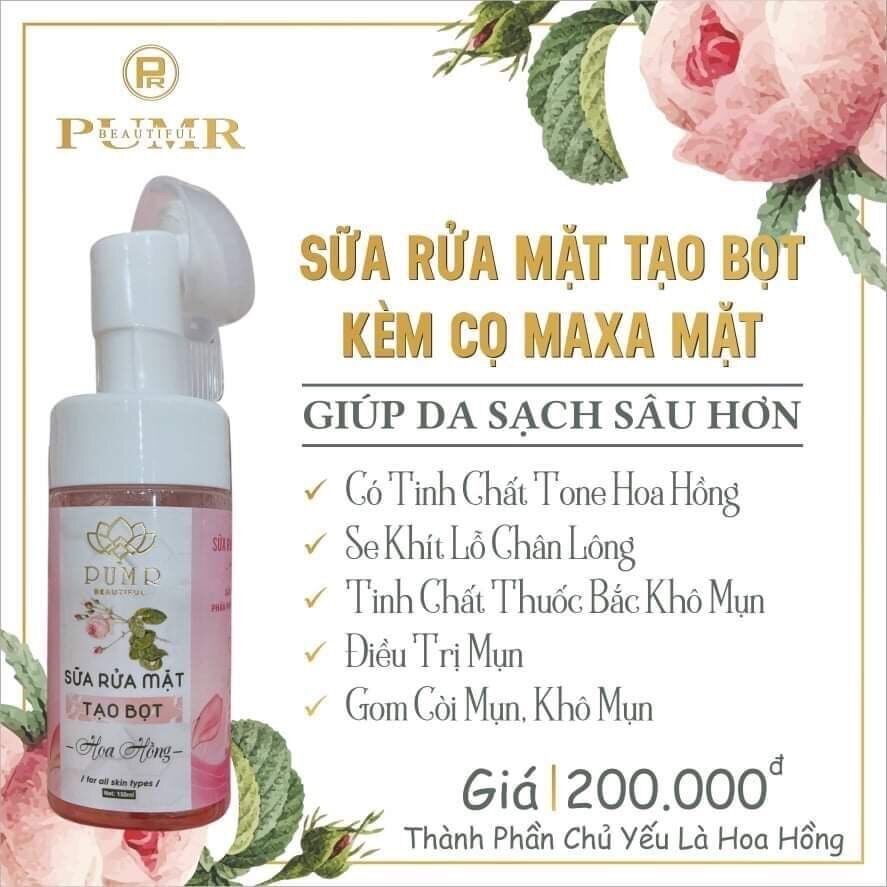 Sữa rửa mặt tạo bọt