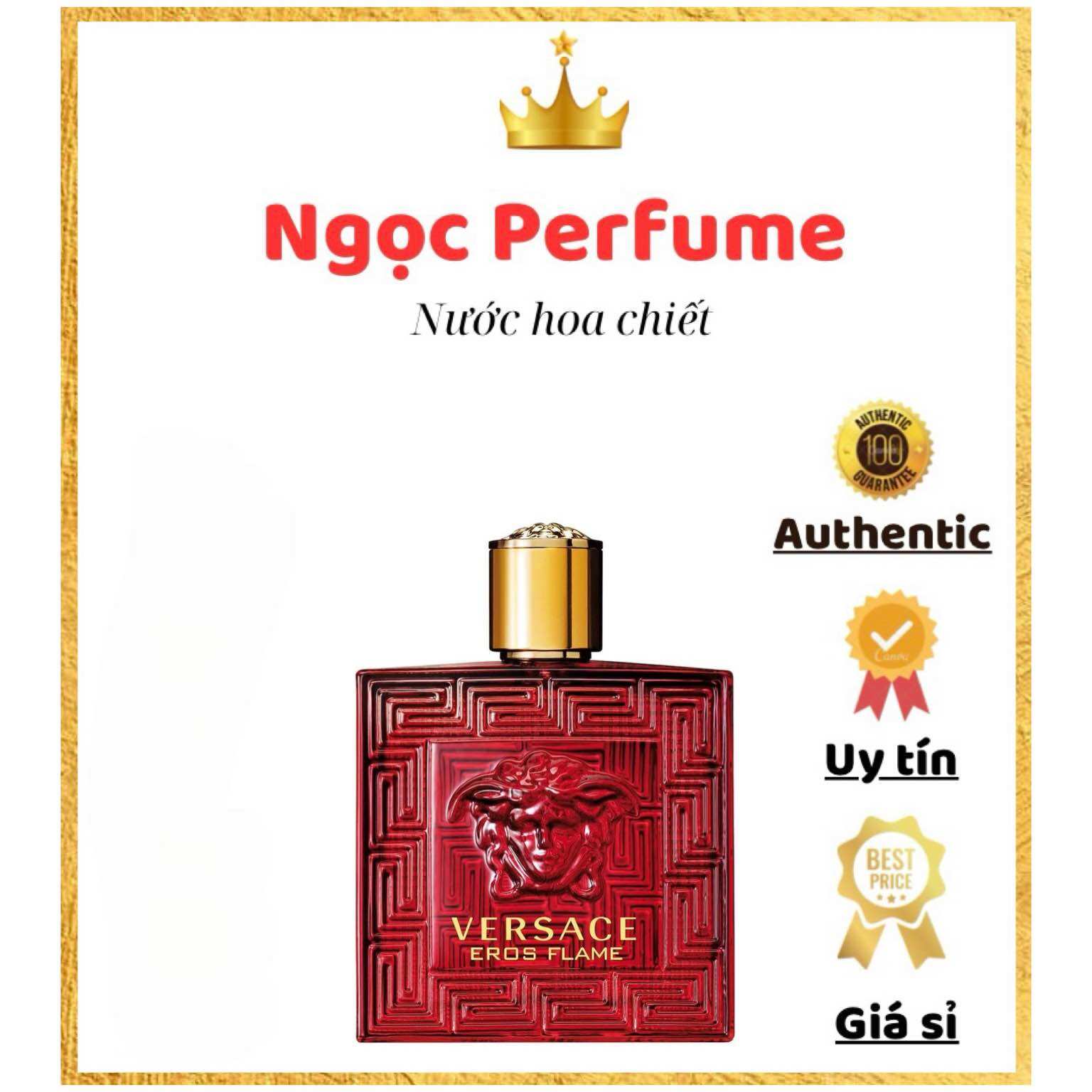 Nước hoa chiết Versace eros flame edp 10ml