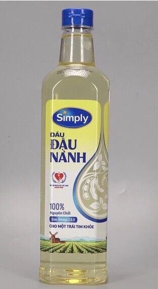 Dầu ăn đậu nành Simply 1l