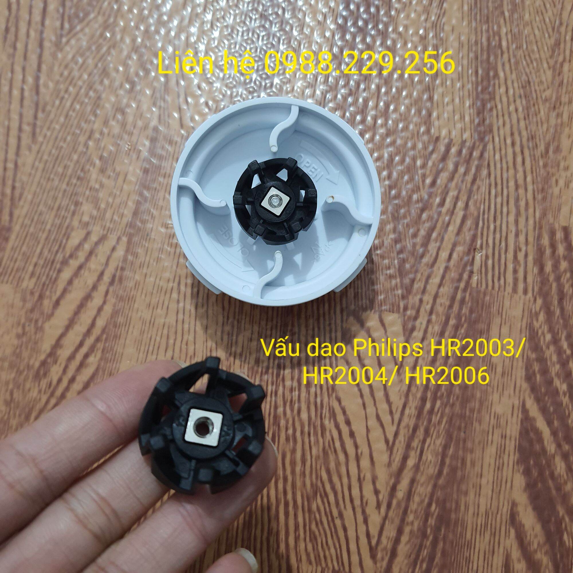 Linh kiện bộ dao máy xay sinh tố philips hr2001 hr2003 hr2004 hr2006