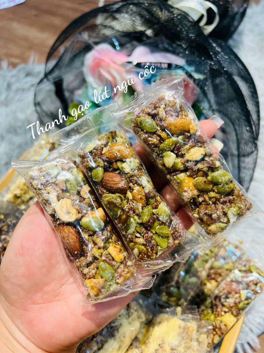 1 kg thanh gạo lứt mix vị ( tặng bịch bánh tráng )