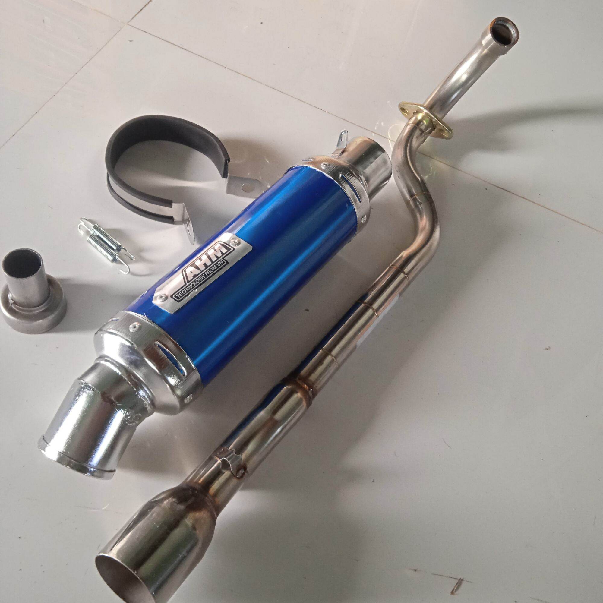 Pô Ahm Full Cổ Inox Wave S Rsx Blade Future Neo Future X Wave A110 TẶNG KÈM TIÊU PÔ PÁT TREO INOX LÒ