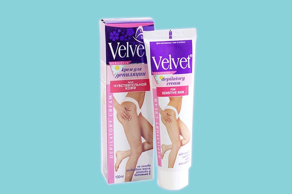 Kem tẩy lông Velvet Sensitive Nga 100ml | Vinie.minisize