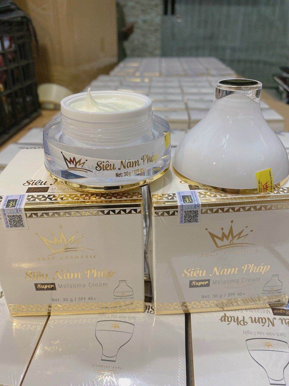 kem face siêu nám tặng kèm serum