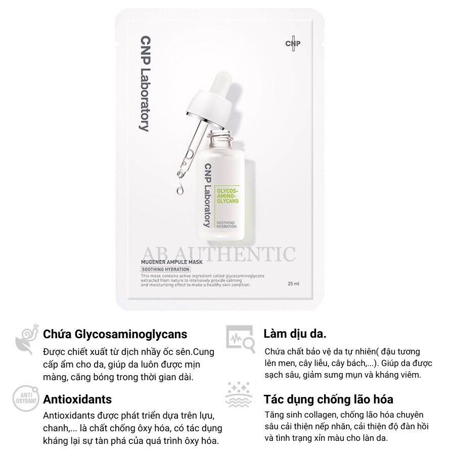 Mặt nạ CNP Laboratory Ampule Mask 25ml.