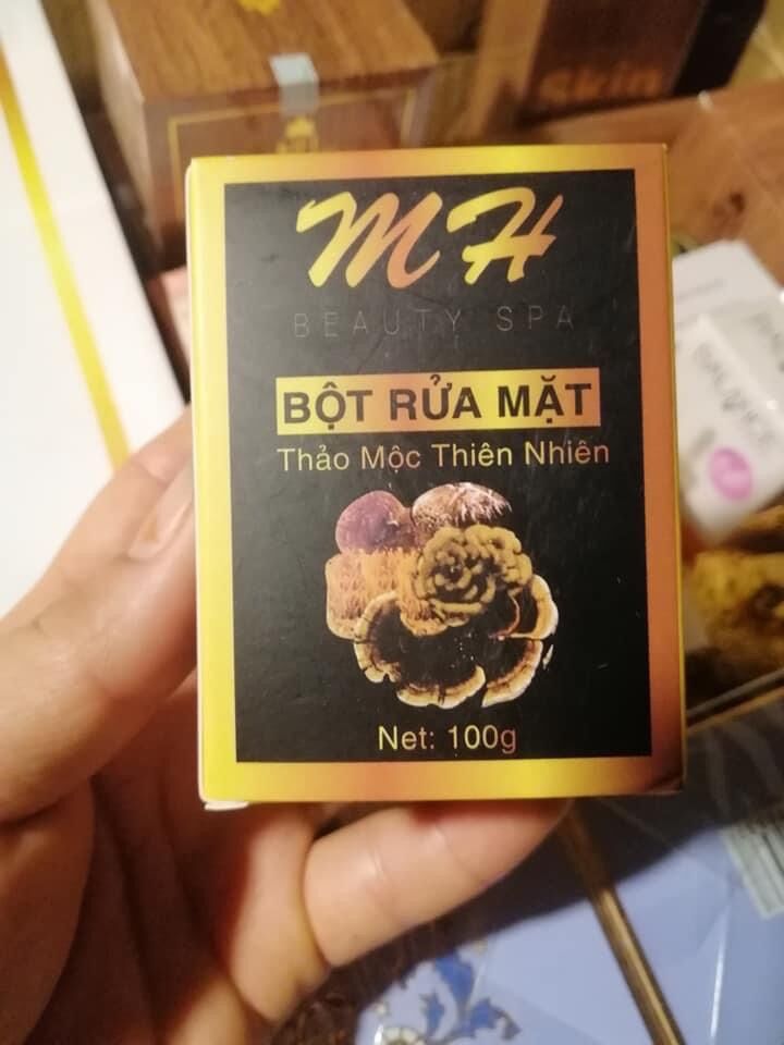 Bột rửa mặt thảo mộc mh spa