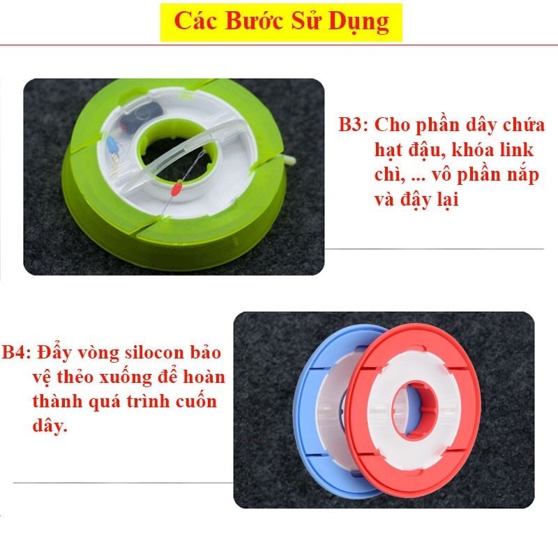 Combo 2 Trục Câu Đài Silicon