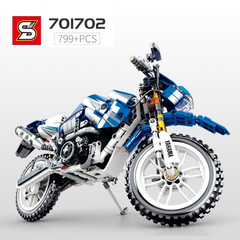 799pcs đồ chơi lego lắp ghép mô hình xe mô tô techinque 701702