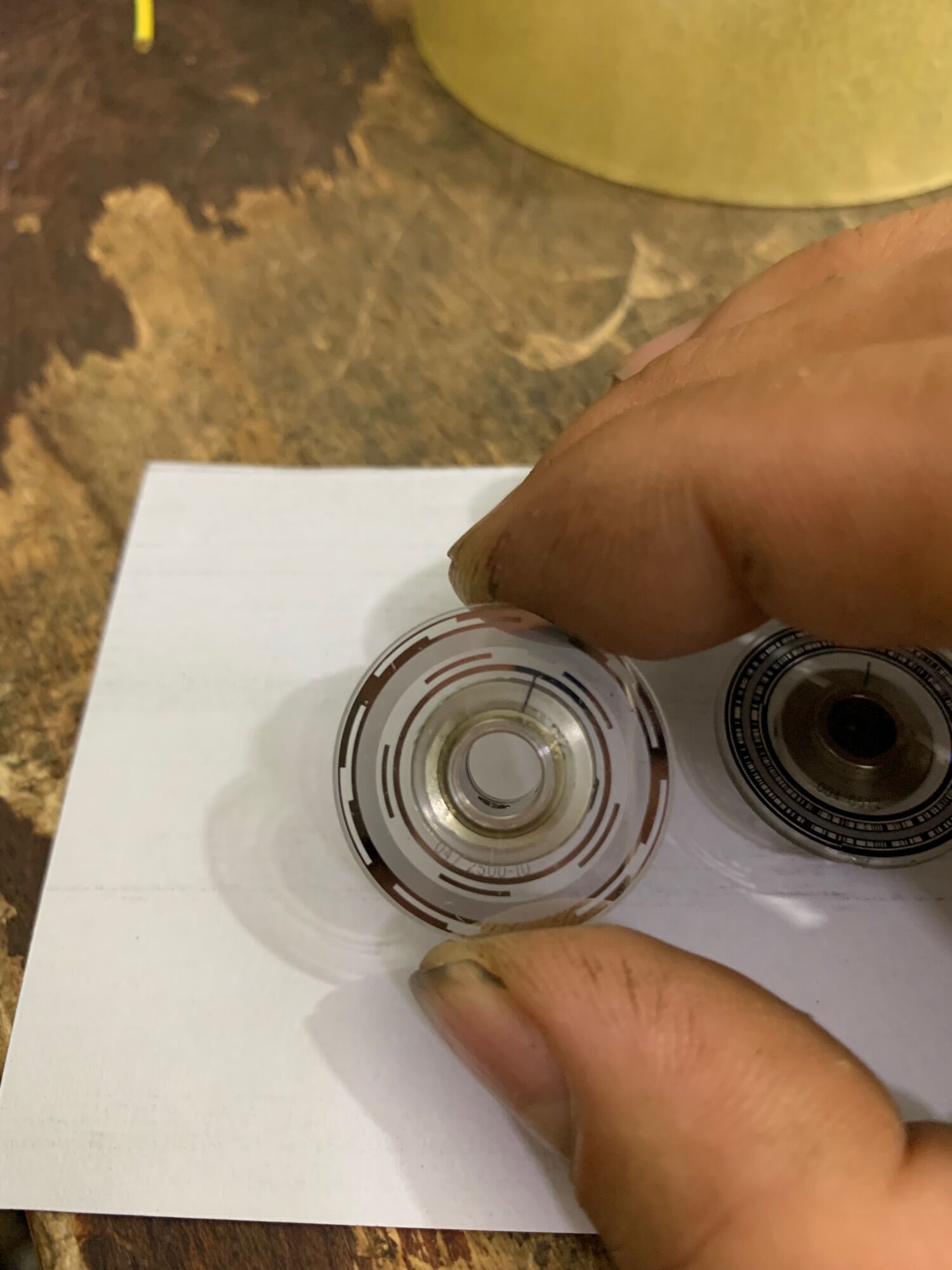Đĩa Encoder 2500 xung - like new lỗ 8mm