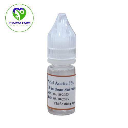 Dung dịch test nhanh sùi mào gà mụn cóc sinh dục