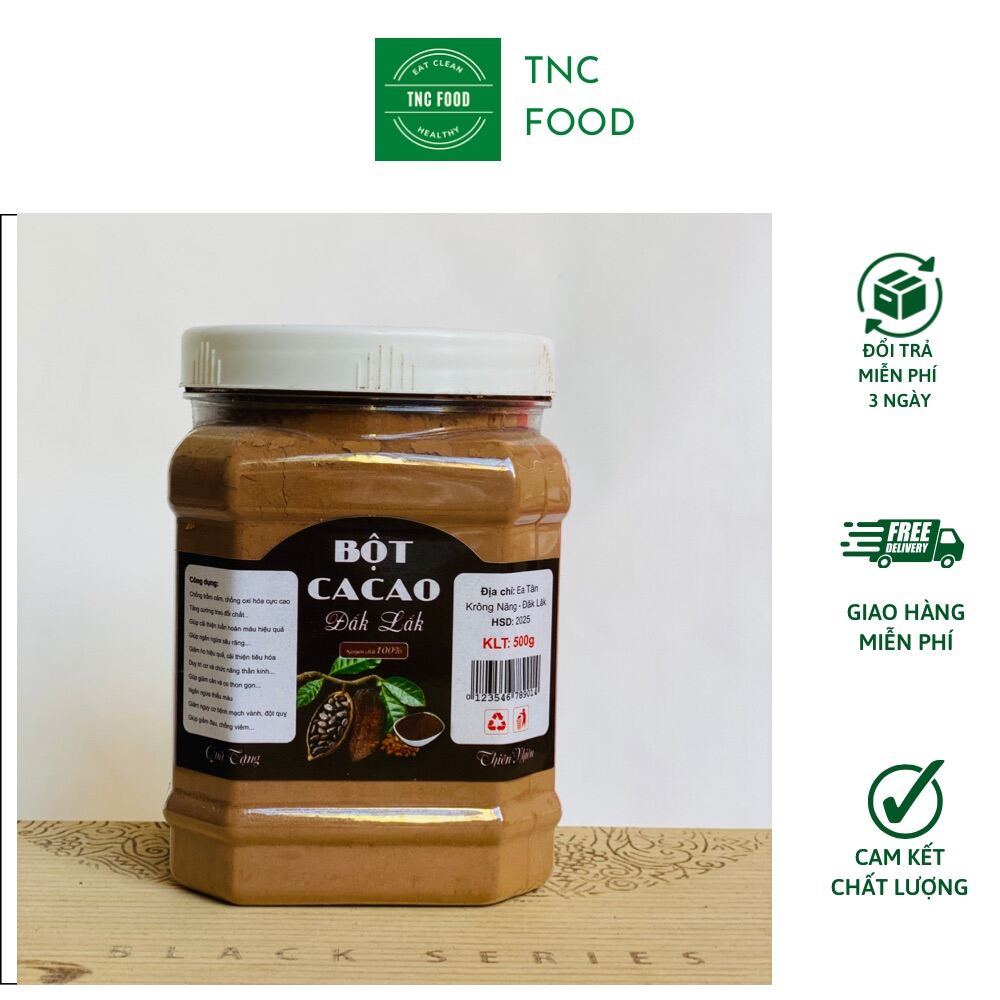 Bột Cacao 100% nguyên chất Dak Lak 500gr