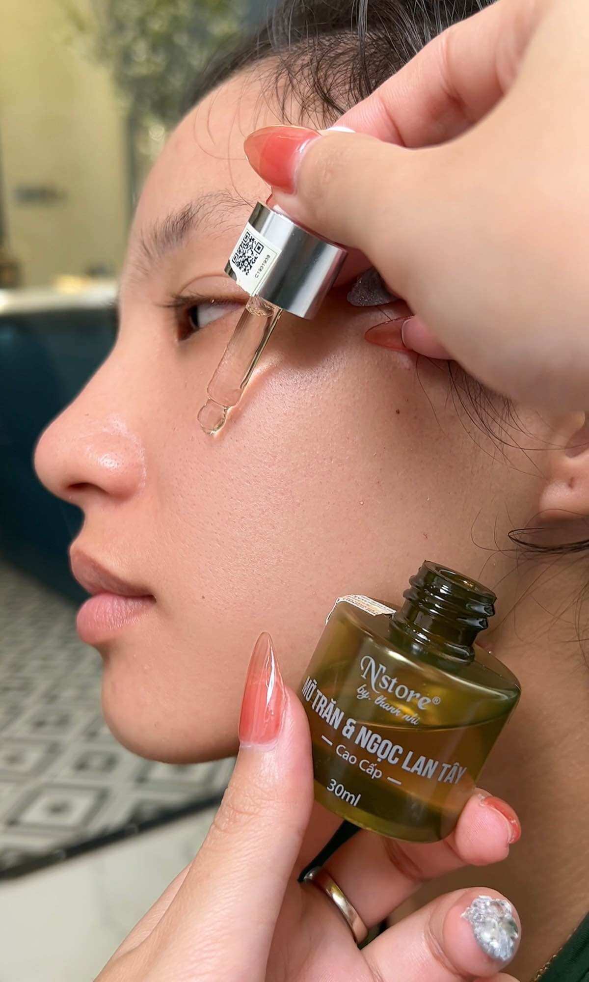 Serum Mỡ trăn & Ngọc Lan Tây N’store (triệt lông, dưỡng da, tri m ụ n)