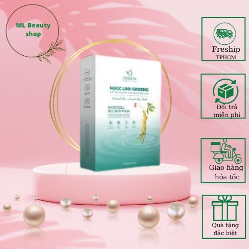 Mặt nạ da sinh học sâm ngọc linh – ngoc linh ginseng second skin mask