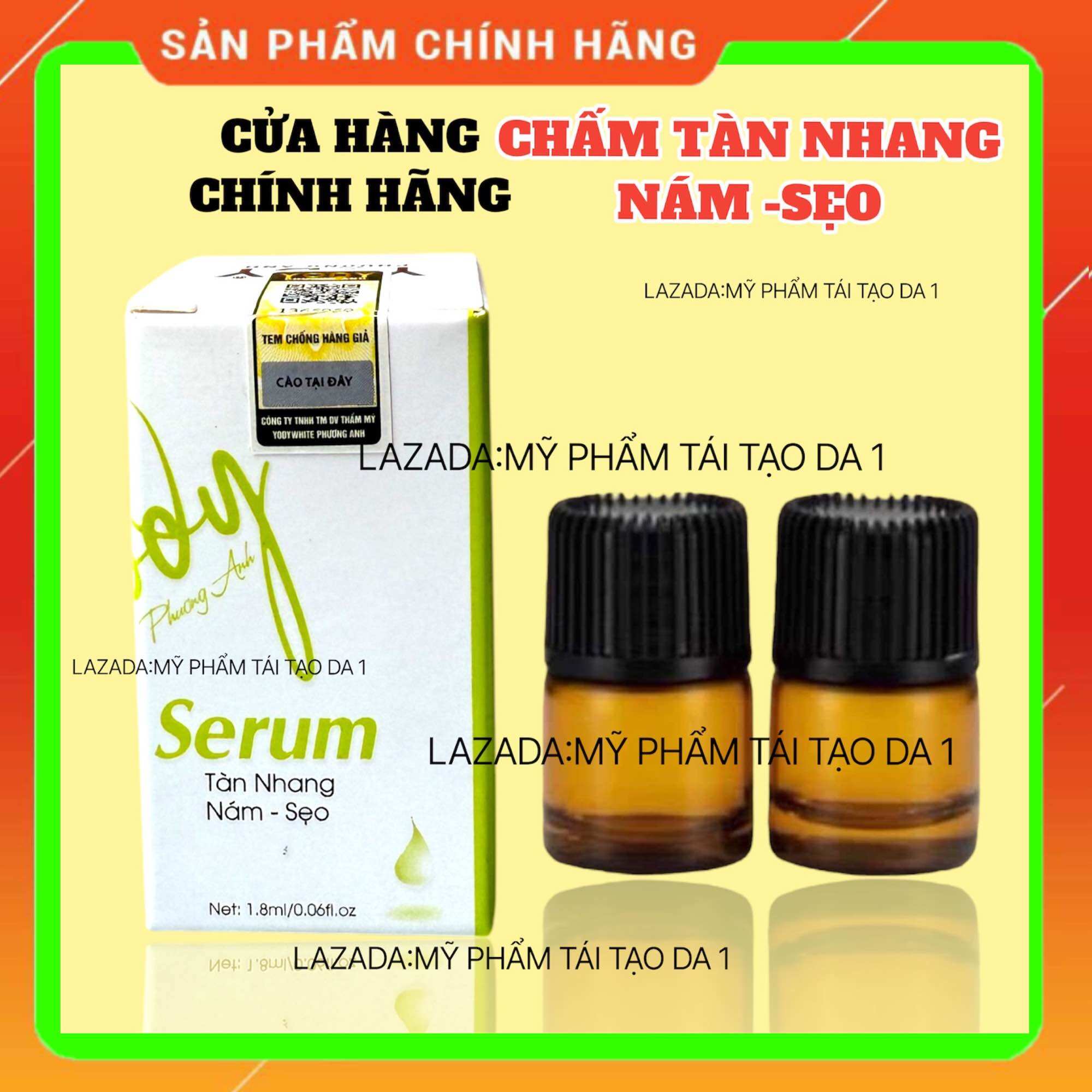 Bong Nám Chấm tàn nhang rỗ - Yody Phương Anh 1.8ml