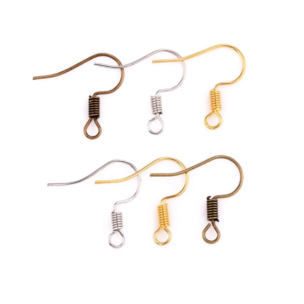 Cặp móc câu inox làm bông tai