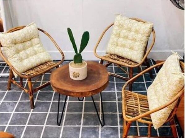 Ghế Mây Tre Đan  Tự Nhiên