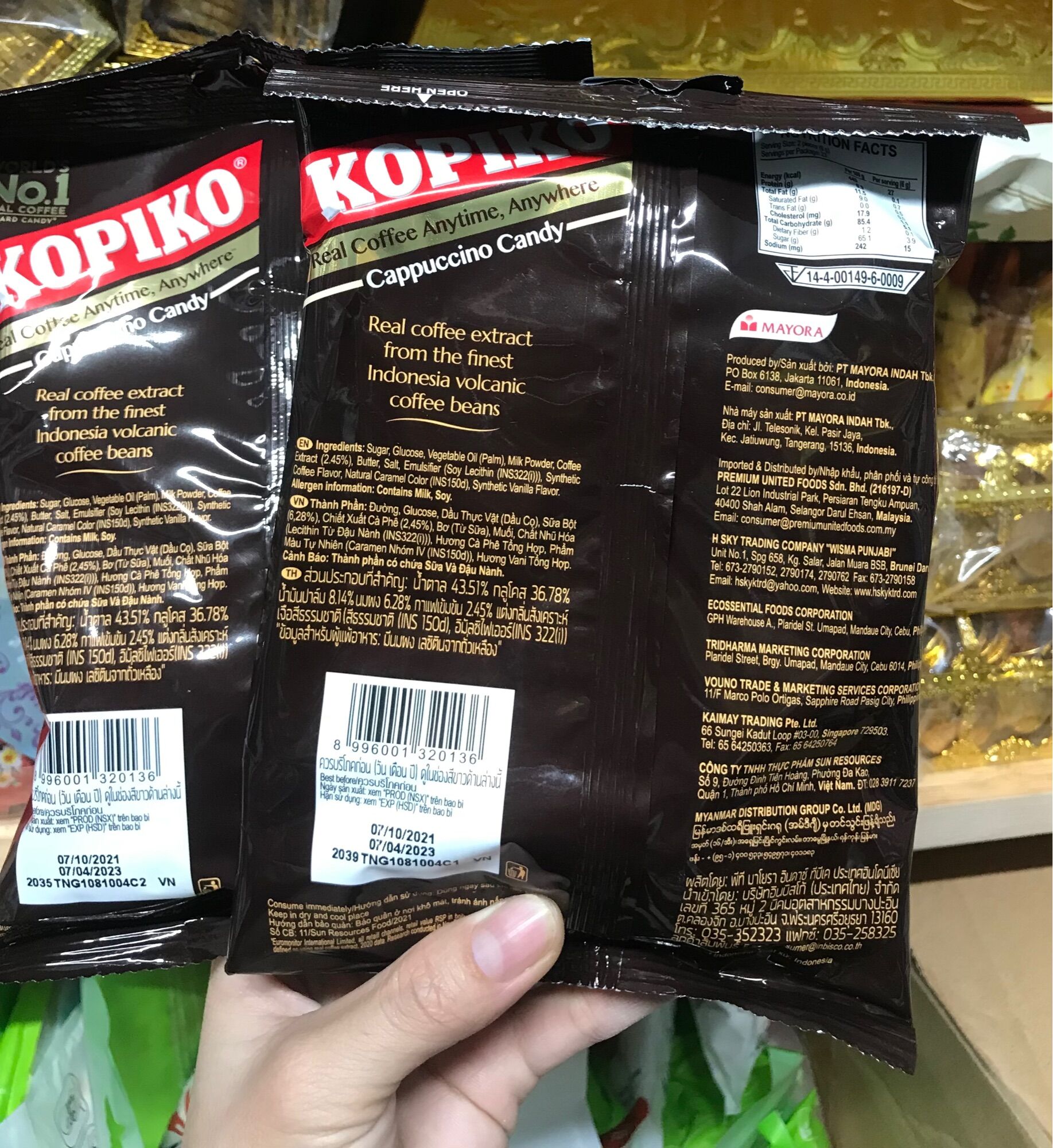 Kẹo Cà Phê Sữa Kopiko 150g