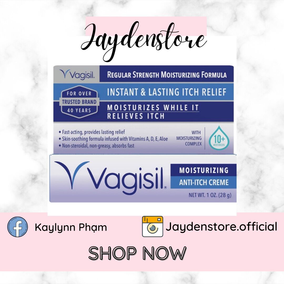 [AUTH-ĐỦ BILL] KEM VỆ SINH PHỤ NỮ VAGISIL