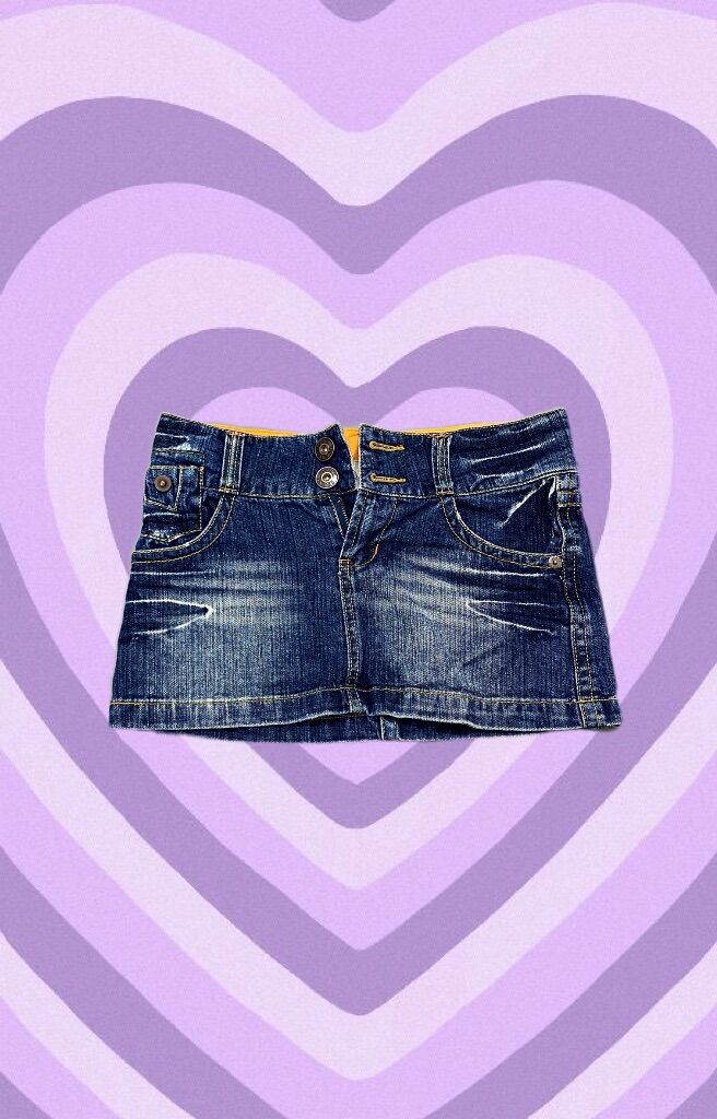 Chân váy mini skirt y2k 2hand (insta: tiemdonhaquyt)