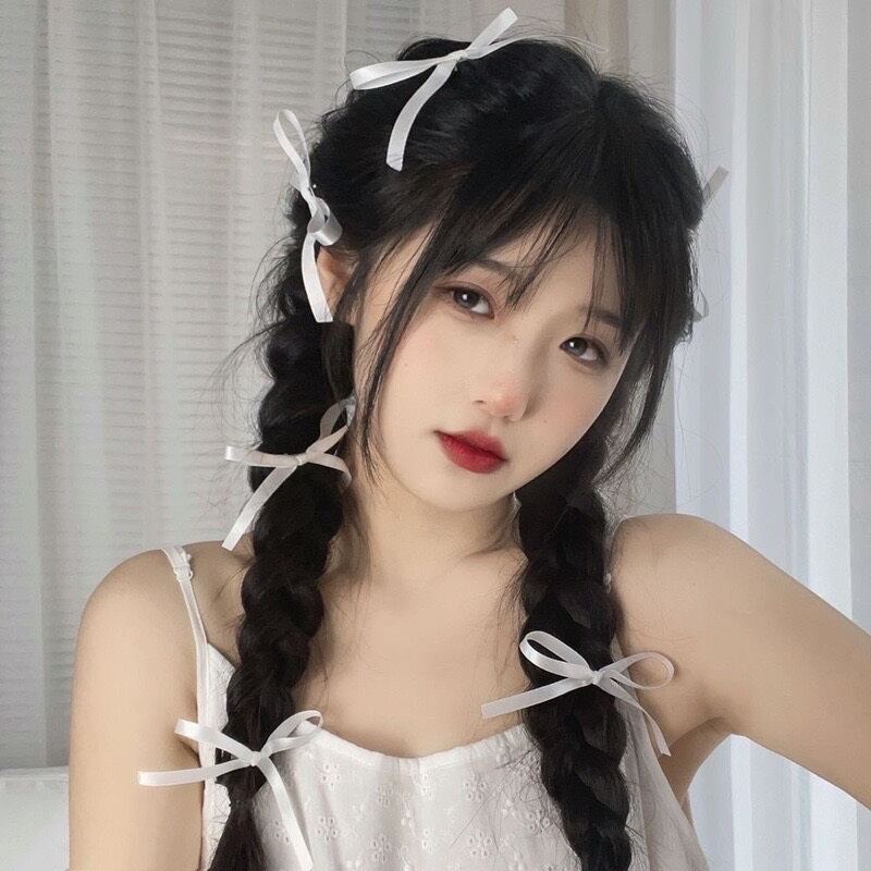 Nơ kẹp tóc xinh xắn